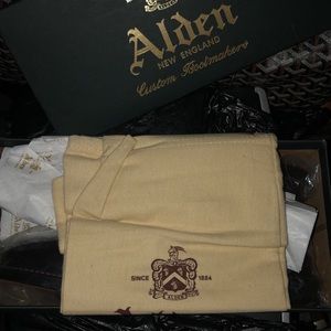 Alden Shell Cordovan Long-wing Bluchers